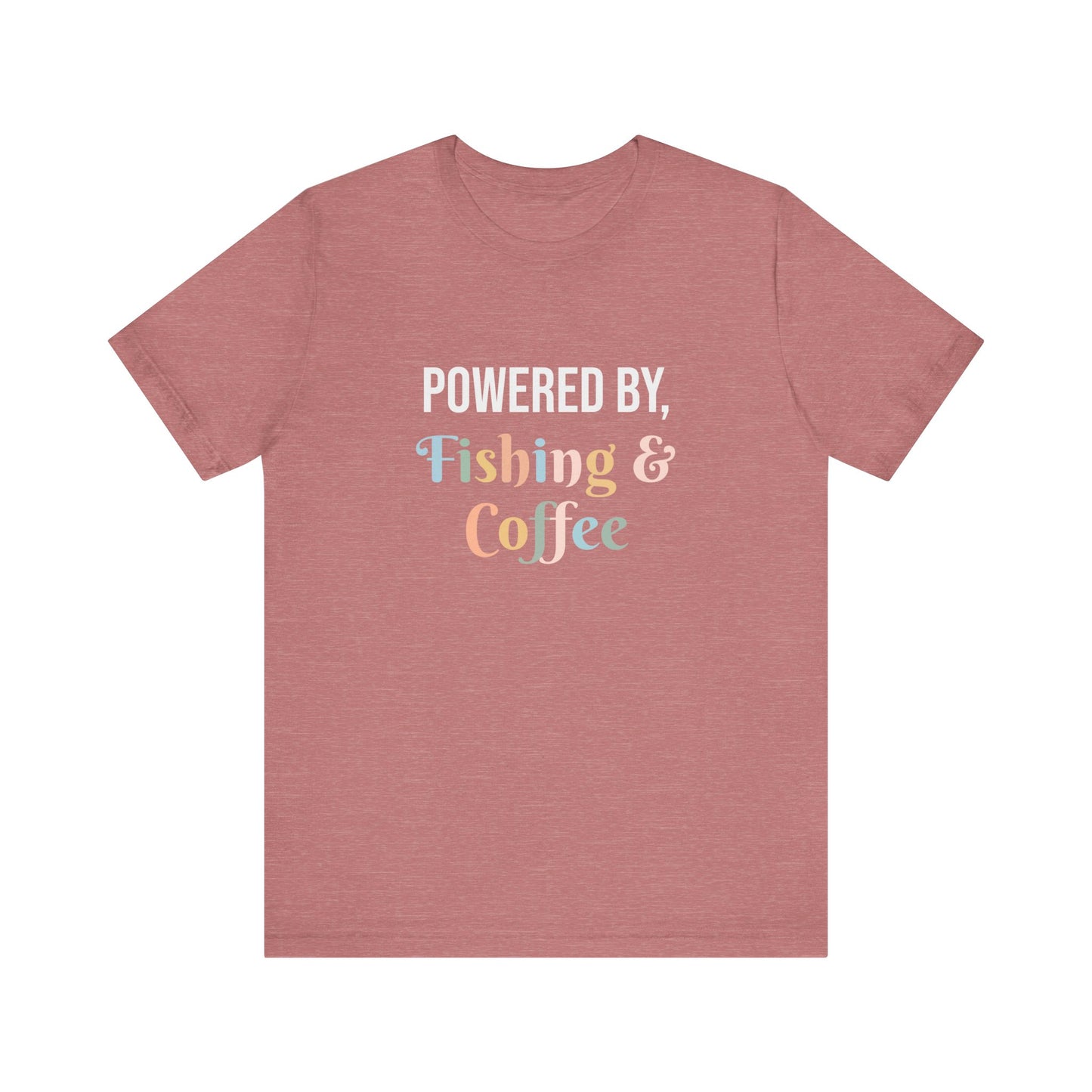POWERED BY, FISHING & COFFEE