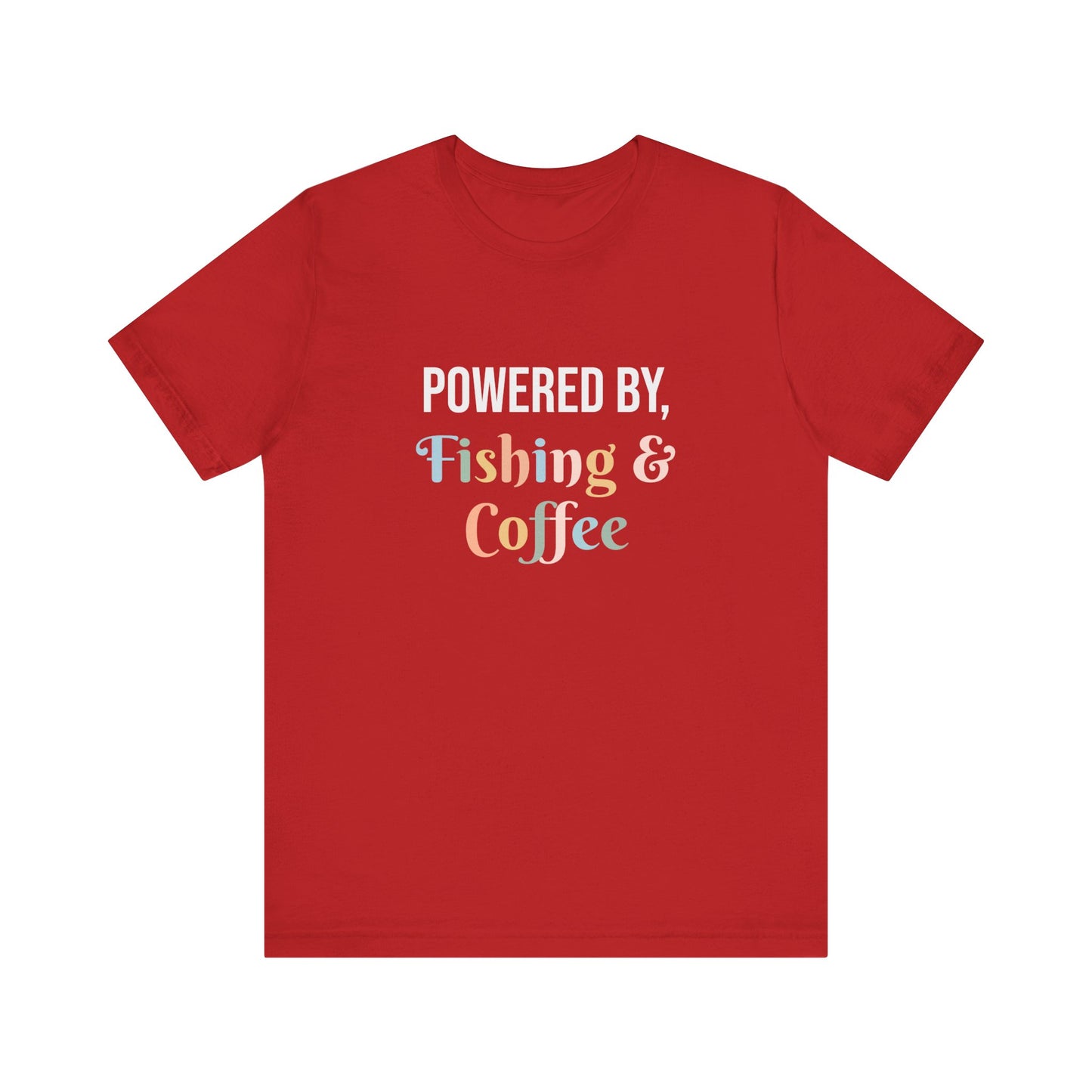 POWERED BY, FISHING & COFFEE
