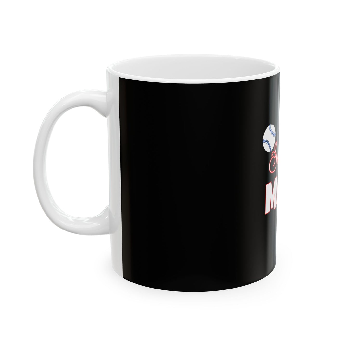 SOFTBALL MAMA Ceramic Mug - Perfect Gift for Moms