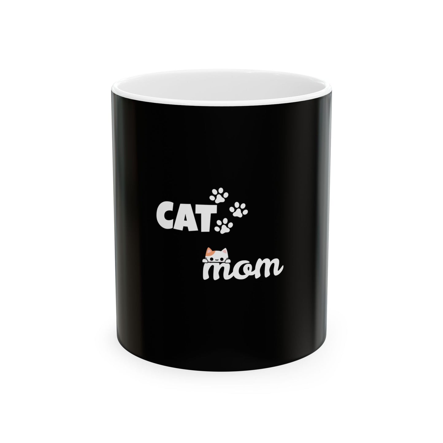 CAT MOM Ceramic Mug - Perfect Gift for Moms