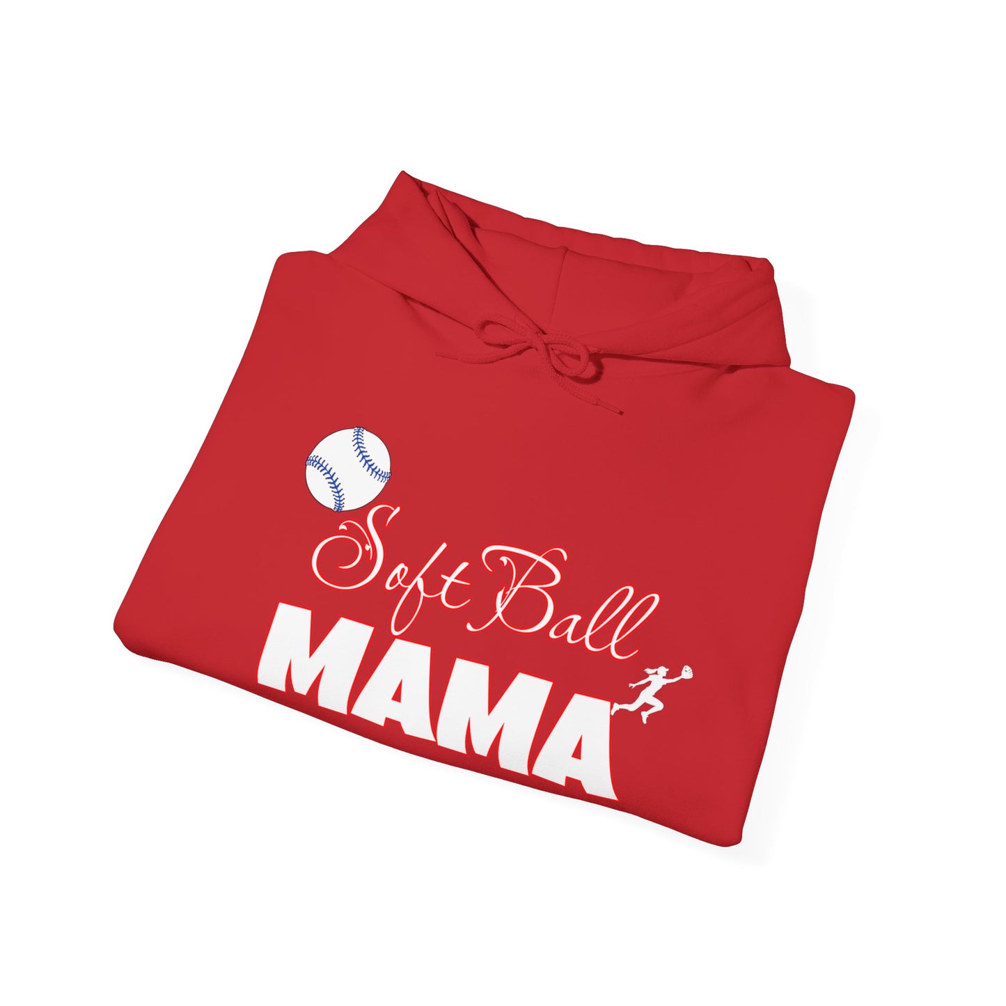 SOFTBALL MAMA Hoodie for Moms - Perfect Gift for Mother's Day