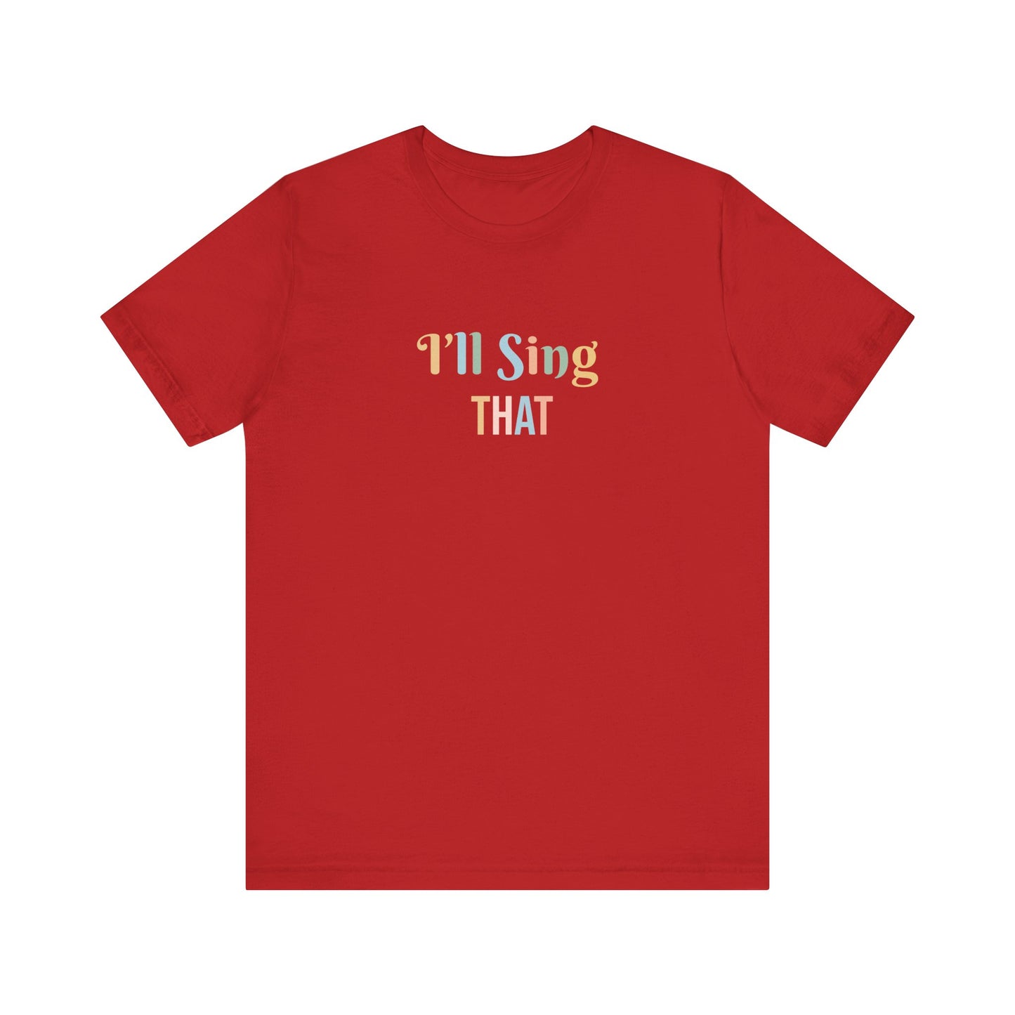 I'LL SING THAT