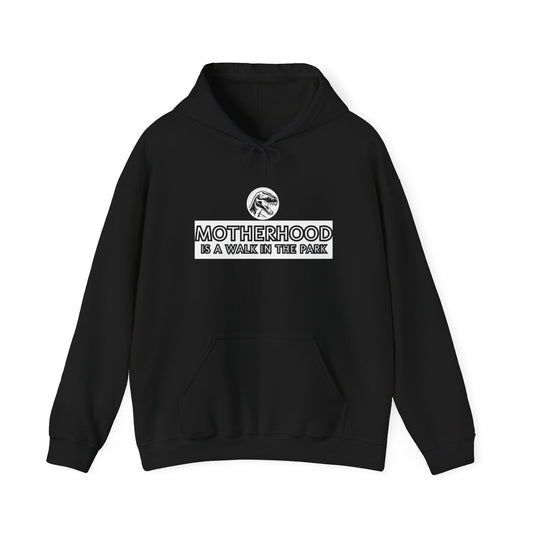 Motherhood Is A Walk In The Park  Hoodie for Moms - Perfect Gift for Mother's Day