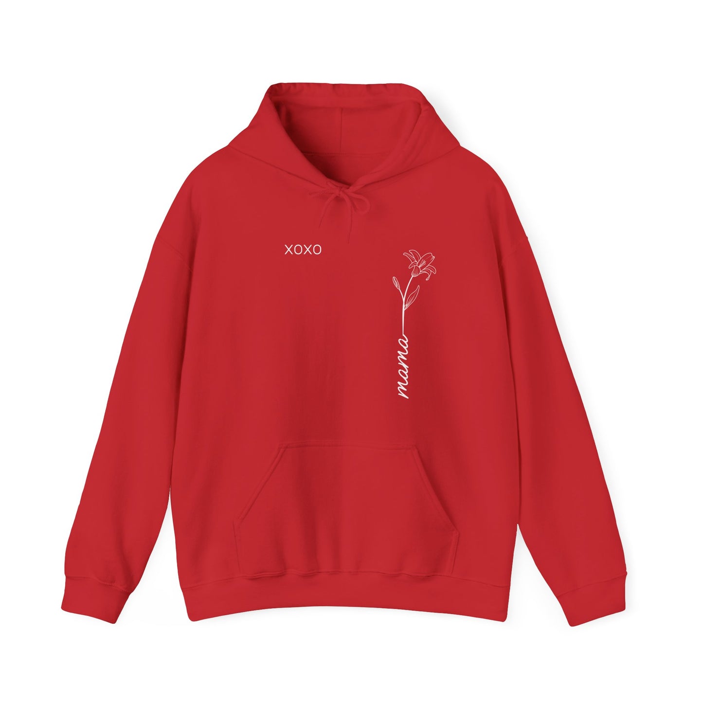 MAMA XOXO Hoodie for Moms - Perfect Gift for Mother's Day