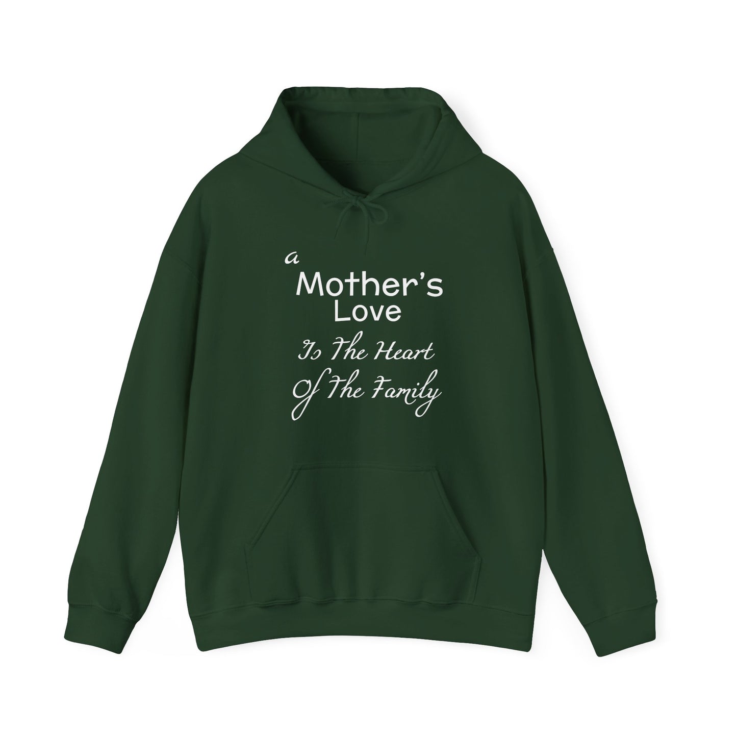 A Mother's Love Is The Heart Of The Family Hoodie for Moms - Perfect Gift for Mother's Day