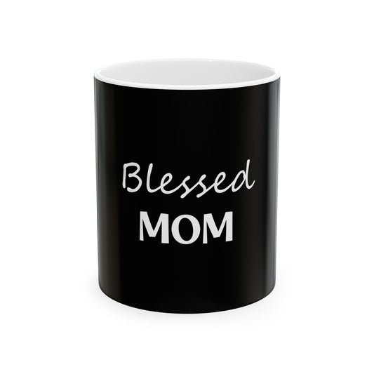 BLESSED MOM Ceramic Mug - Perfect Gift for Moms