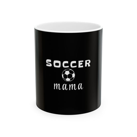 SOCCER MAMA Ceramic Mug - Perfect Gift for Moms