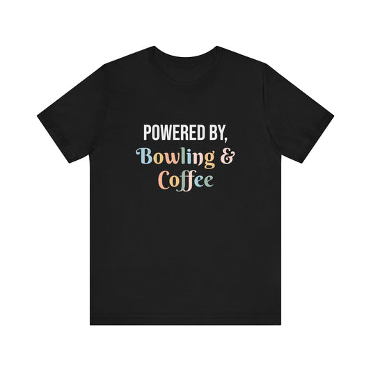 POWERED BY, BOWLING & COFFEE