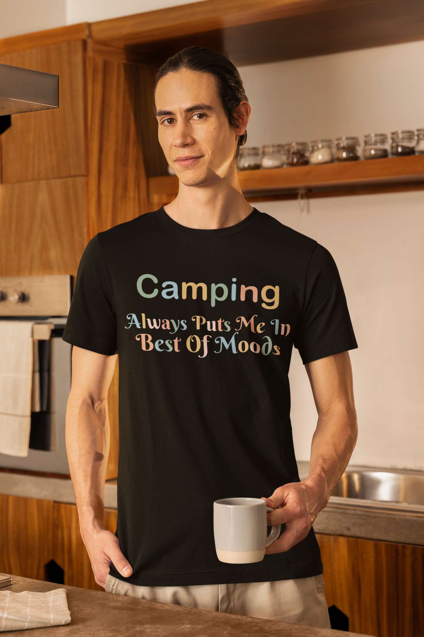 CAMPING ALWAYS PUTS ME IN THE BEST OF MOODS