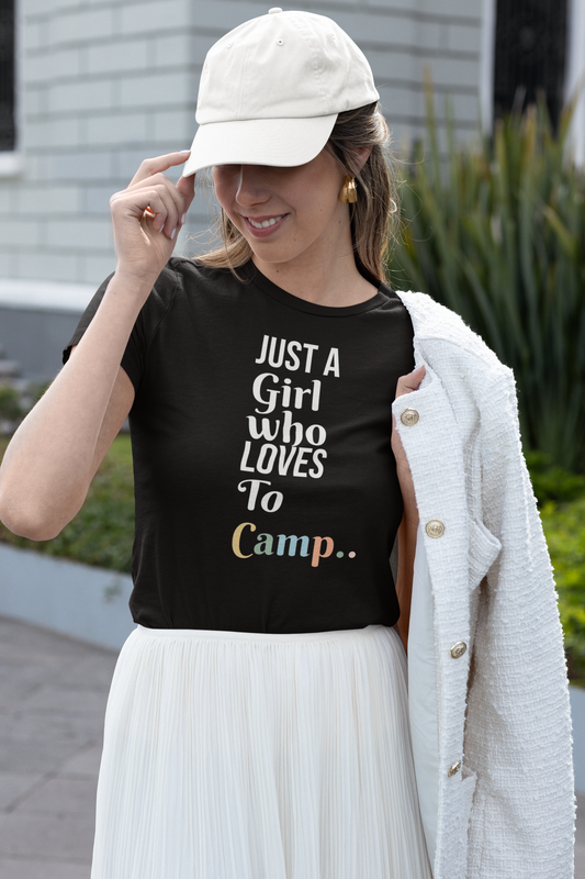 JUST A GIRL WHO LOVES TO CAMP