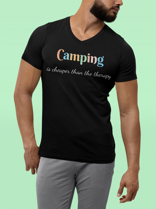 CAMPING IS CHEAPER THAN THE THERAPY