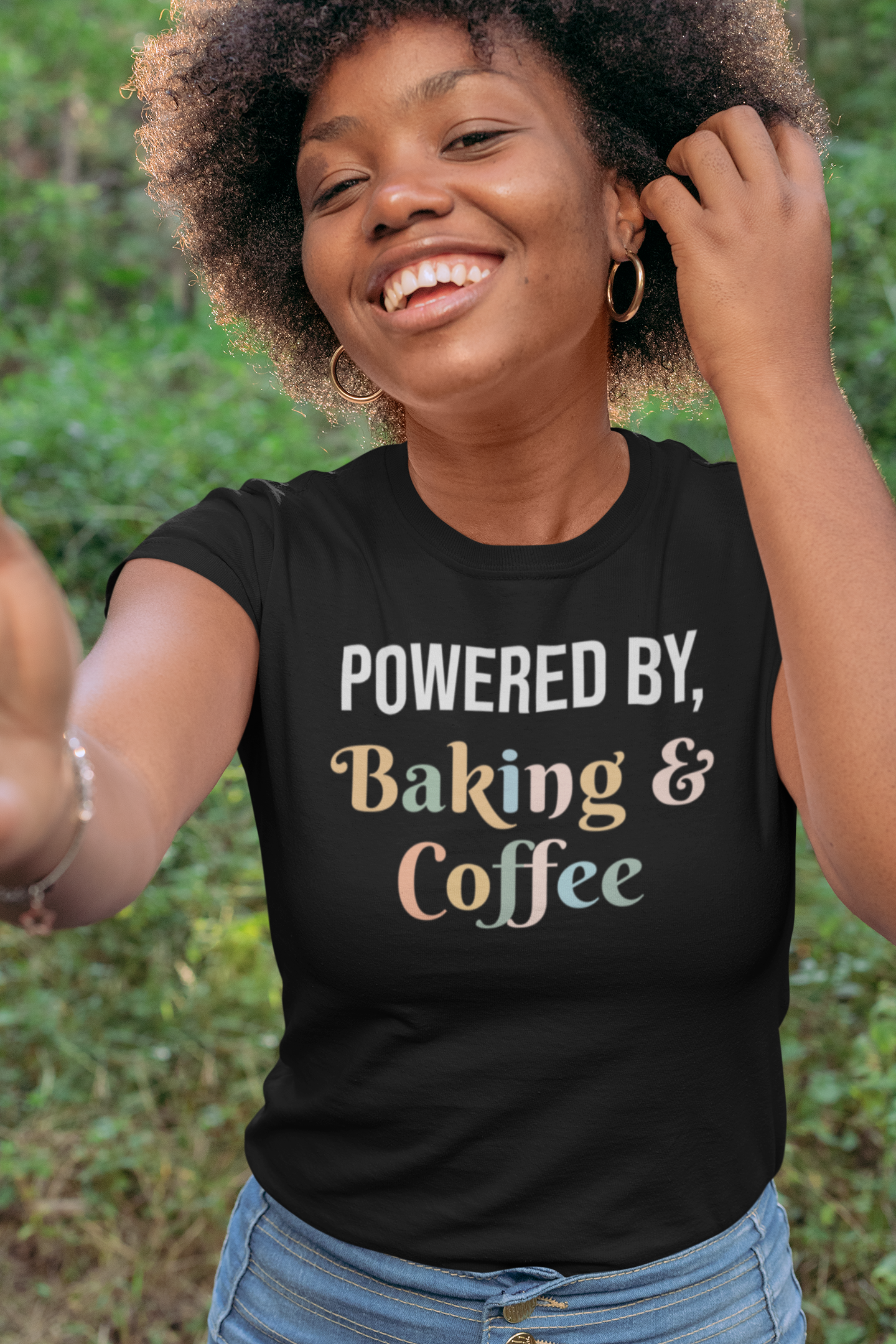 POWERED BY, BAKING & COFFEE